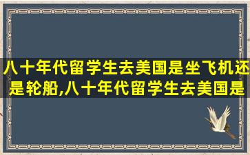 八十年代留学生去美国是坐飞机还是轮船,八十年代留学生去美国是坐飞机还是轮船呢