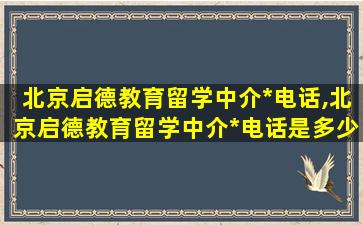 北京启德教育留学中介*
电话,北京启德教育留学中介*
电话是多少