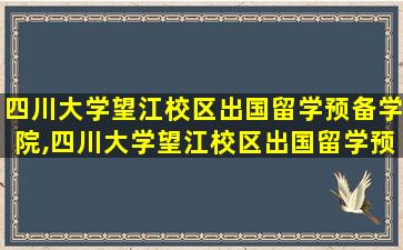 四川大学望江校区出国留学预备学院,四川大学望江校区出国留学预备学院宿舍