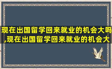 现在出国留学回来就业的机会大吗,现在出国留学回来就业的机会大吗知乎