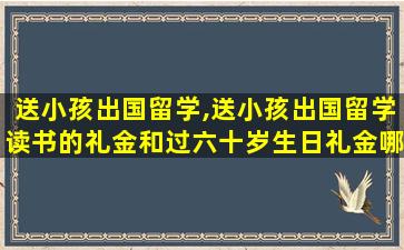 送小孩出国留学,送小孩出国留学读书的礼金和过六十岁生日礼金哪个高