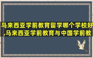 马来西亚学前教育留学哪个学校好,马来西亚学前教育与中国学前教育对比